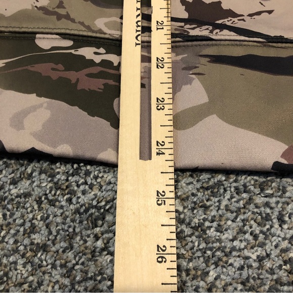 Under Armour Sweater Adult Small Brown Camo Sweatshirt Pullover Hoodie Mens - Picture 7 of 7
